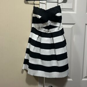 Have black and white stripes dress size small